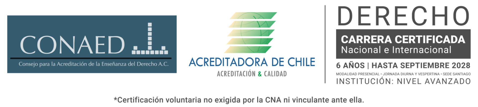 Acreditación Derecho